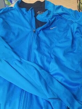 Nike Blue Full-Zip Dri-FIT Performance Jacket